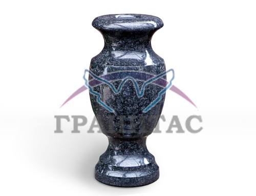 Ваза гранитная 20см - фото