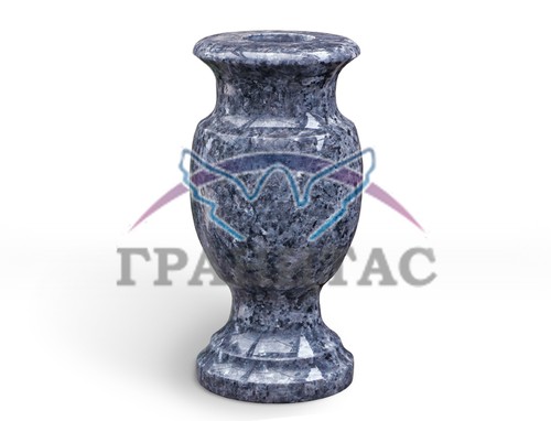 Ваза гранитная 25 см - описание