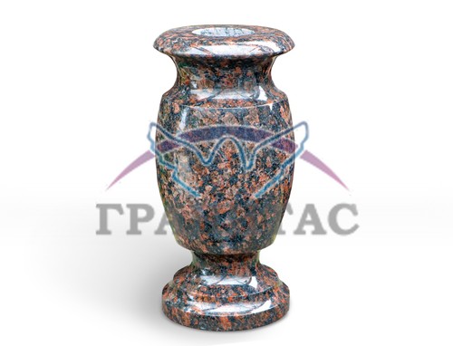 Ваза гранитная 25 см - фото