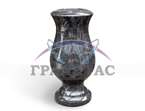 Ваза гранитная 25 см - фото