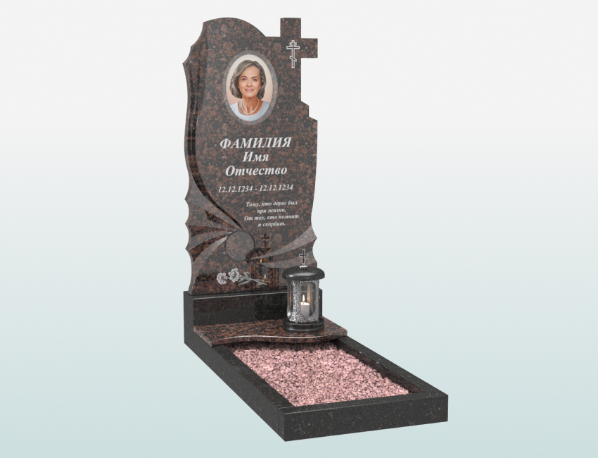 Цветные памятники