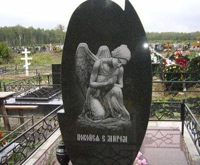 Оформление памятников религиозными символами